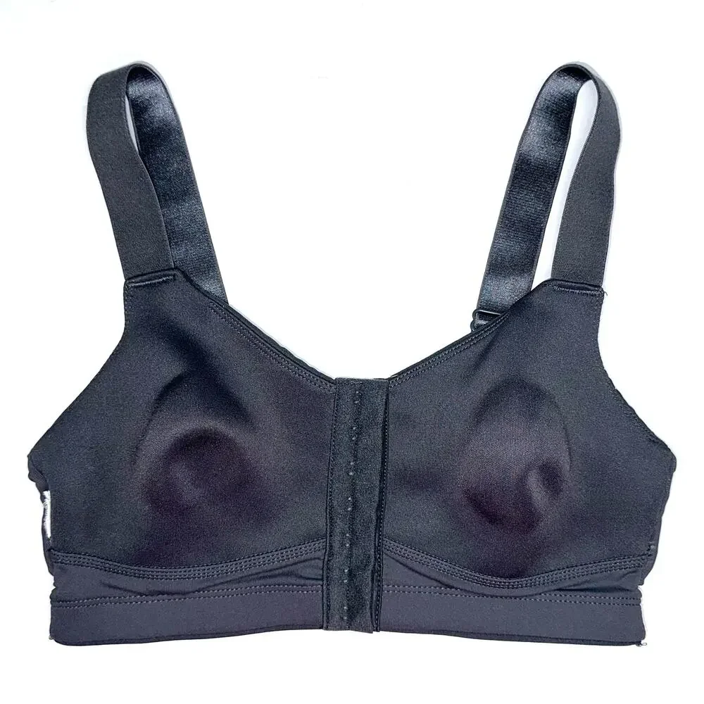 Fabletics Ines Low Impact Sports Bra in Night Shade/Neon Size XS